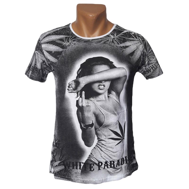 Футболка White Paradise M Черный (4988)