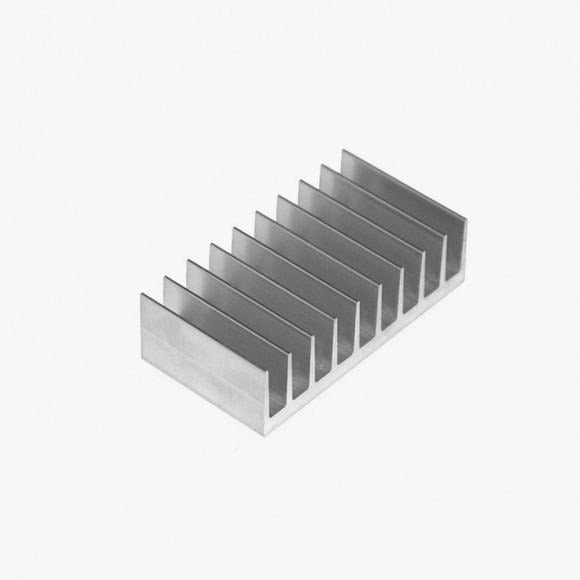 Профиль радиаторный алюминиевый 94х33х100 мм