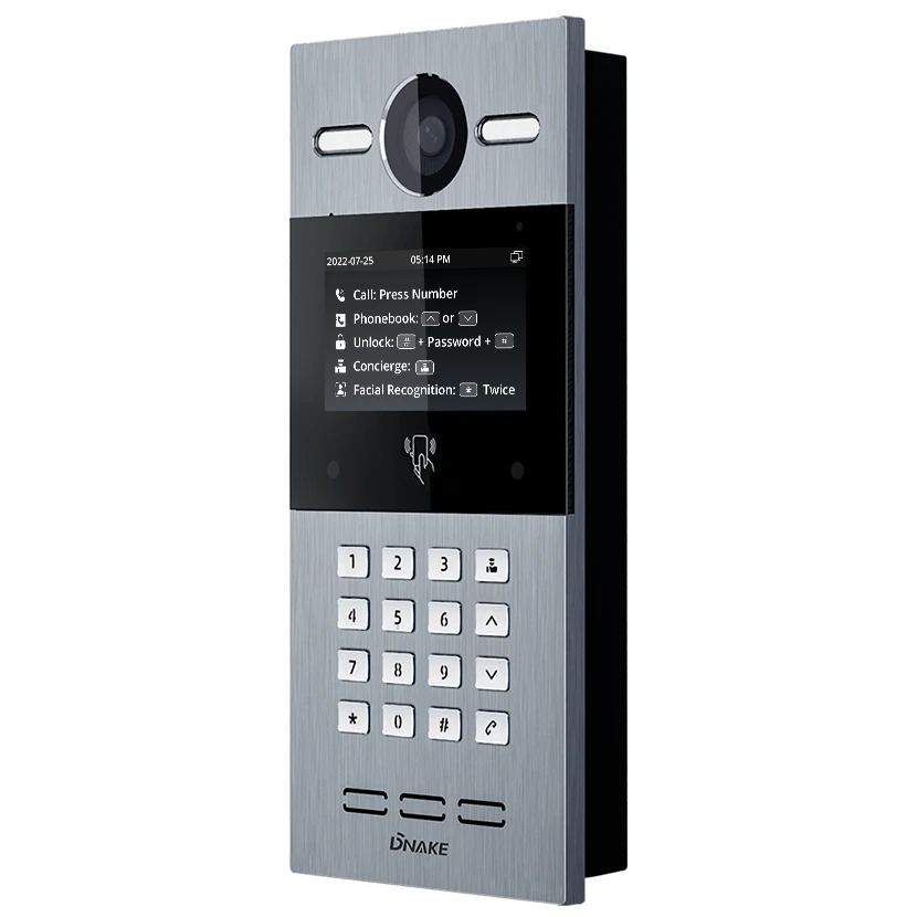 Панель виклику Android Dnake S615/S 4,3" із функцією розпізнавання обличчя (99-00014900) - фото 2