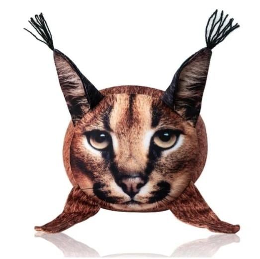 Мягкая игрушка антистресс Рысь 40 см (24984714)