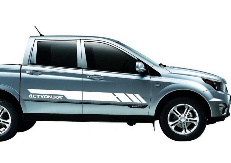 ᐉ Полосы на авто 3D Tuning Studio Санг йонг актион 980х140х0,06 мм 4 шт ...