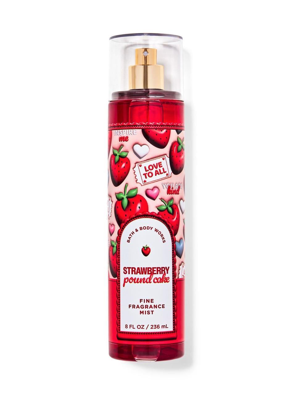 Спрей парфумований для тіла Bath & Body Works Strawberry Pound Cake Fragrance Mist 236 мл (667659335107)