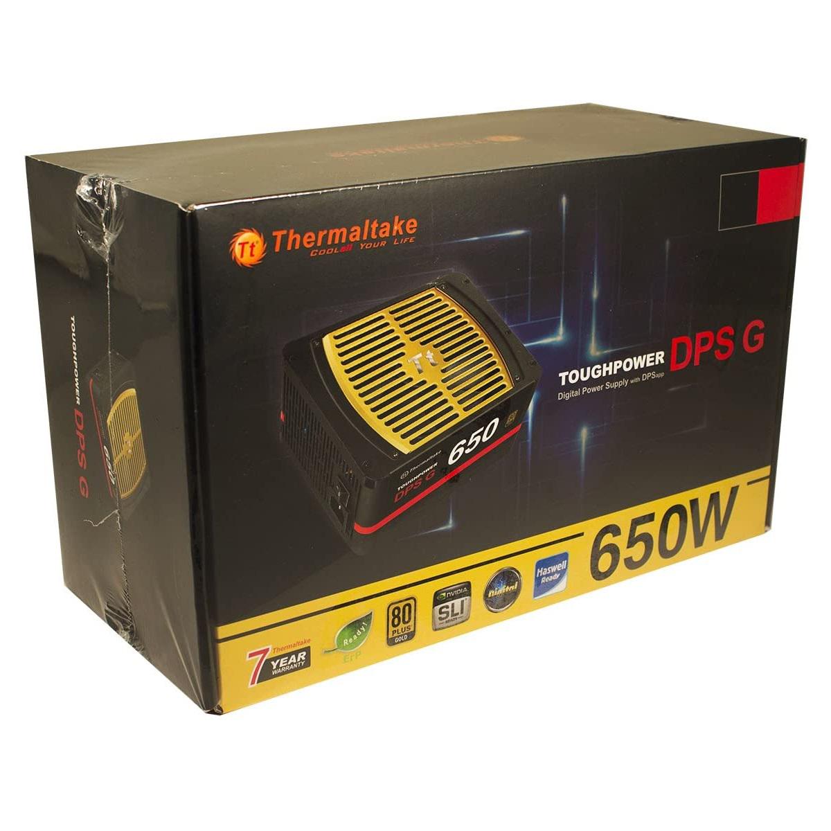 Блок питания Thermaltake 650W PS-TPG-0650DPCGEU-G RGB Gold (10307412) - фото 7