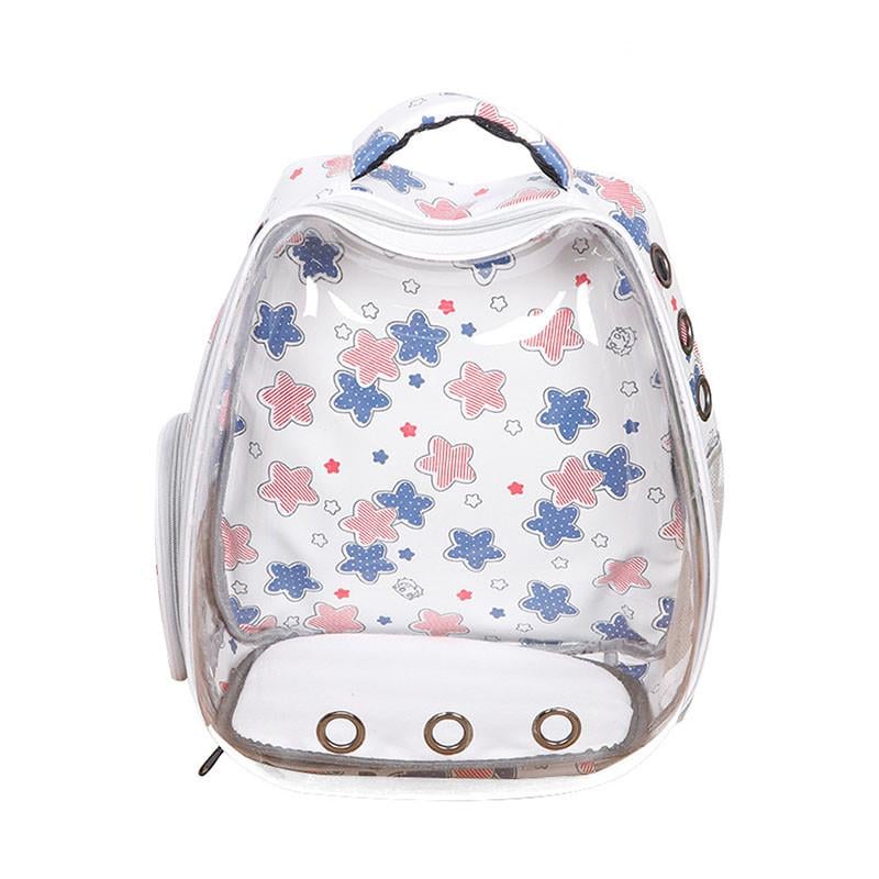 Рюкзак-переноска Taotaopets 257707 White Panoramic Stars 34x26x38 см Рюкзак-переноска Taotaopets 257707 White Panoramic Stars 34x26x38 см