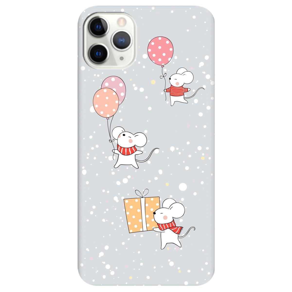 Силиконовый чехол Zorrov для Apple iPhone 11 Pro - Celebration (12180040179072294)