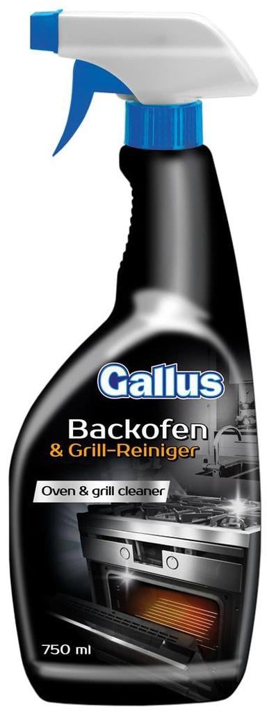 Засіб для чищення духовки та гриля Gallus Backofen & Grill-Reiniger 750 мл (5363)