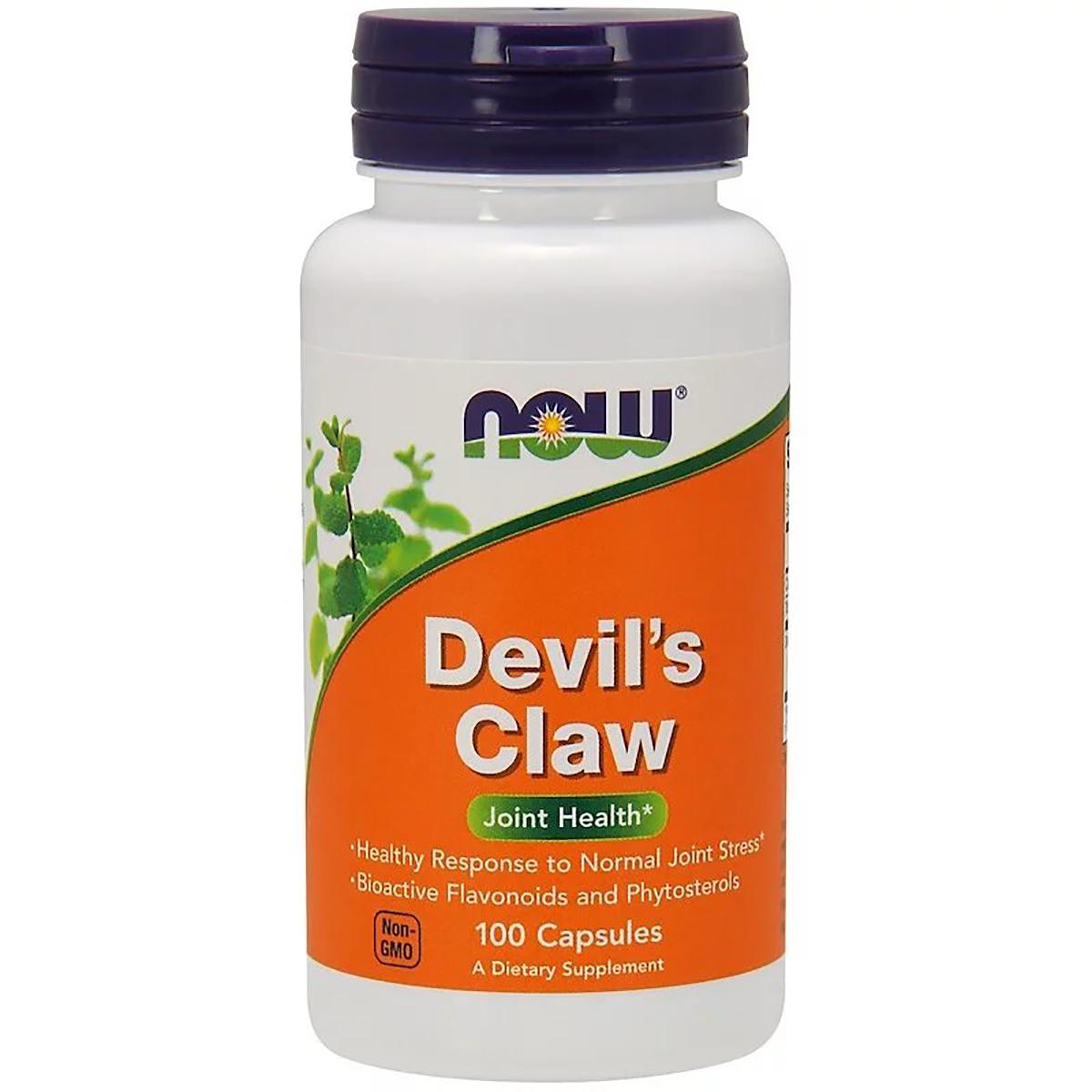 Кіготь диявола Now Foods Devil's Claw гарпагофітум 100 капсул (NF4650)