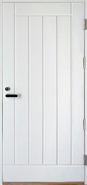 Дверь входная деревянная KASKI UO1 правая 990x2090 мм Белый