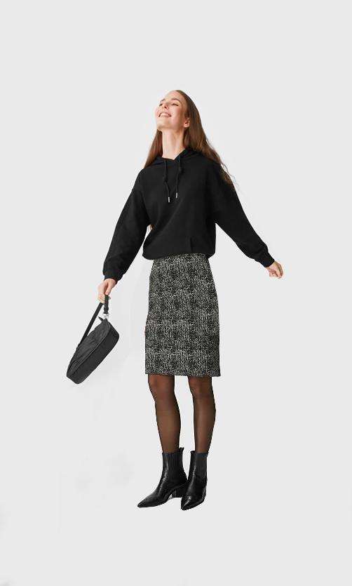 Юбка C&A р. 36 Чорний (2117414b41)