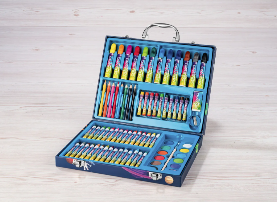 Набір для дітей Crelando фарби/олівці/фломастери (2390630793) - фото 3 Набір для дітей Crelando фарби/олівці/фломастери (2390630793) - фото 3