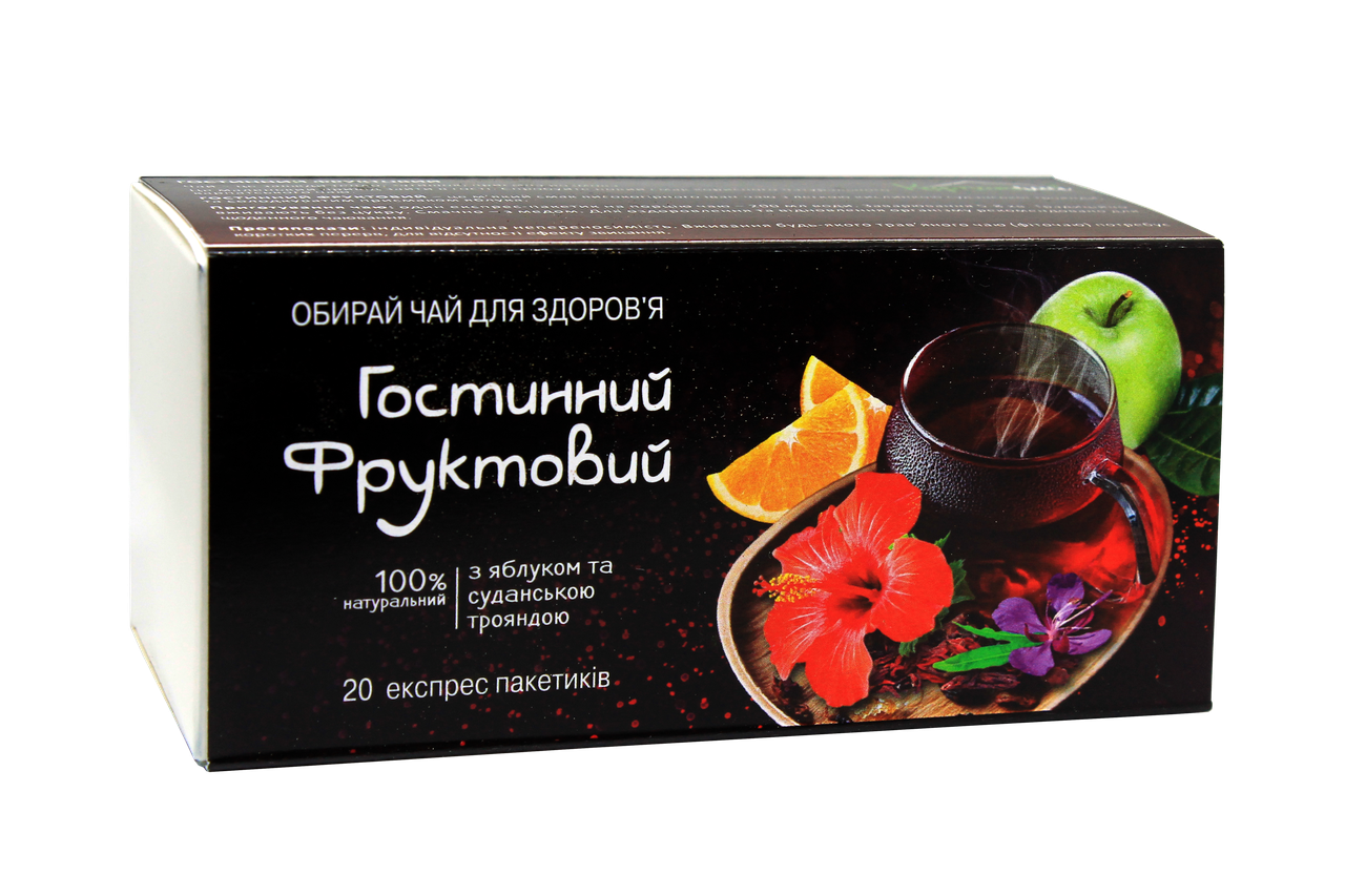 Чай фруктовый Карпатчай Гостиный Фруктовый 1,5г х 20 шт. (1580614123)