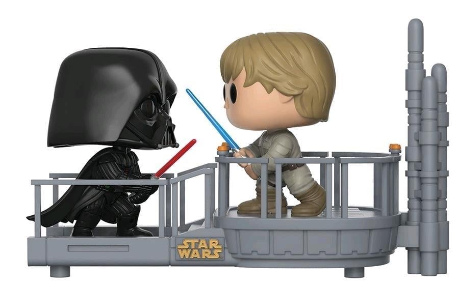 Набір фігурок Funko Pop Luke vs Darth Vader Star Wars 10 см (SW DL226)