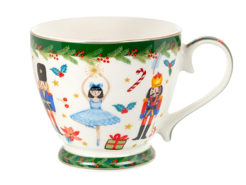 Чашка фарфоровая Lefard White Christmas 450 мл (922-104)