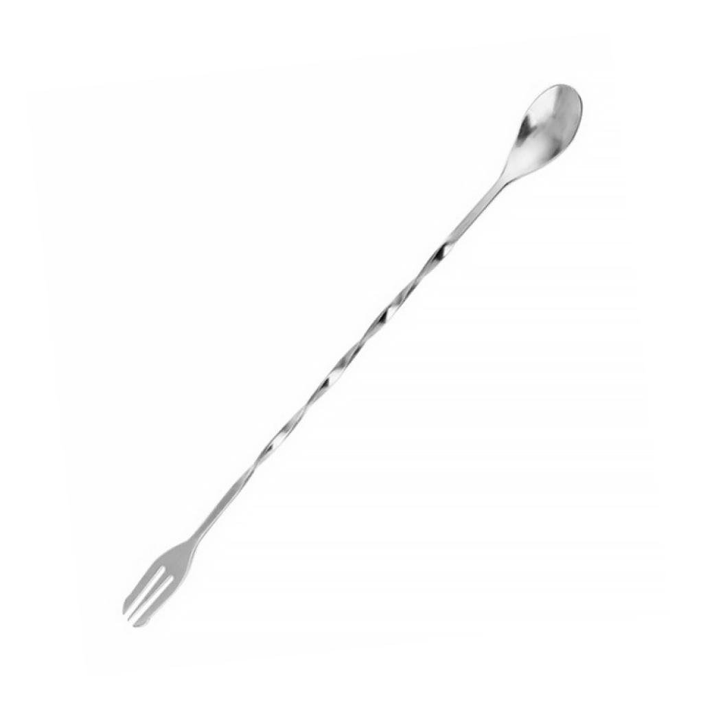 Ложка барная спираль с вилкой Creation B7-1 из нержавеющей стали (1378663)