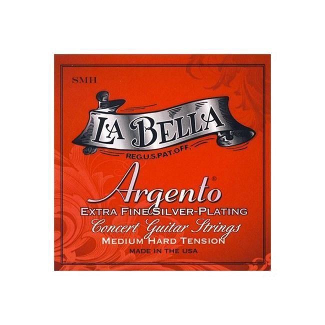 Струни для класичної гітари La Bella Argento Silver Plating SMH Medium Hard Tension (116200) - фото 1 Струни для класичної гітари La Bella Argento Silver Plating SMH Medium Hard Tension (116200) - фото 1
