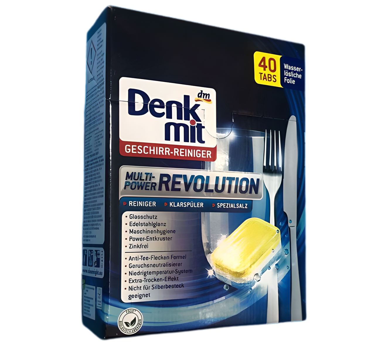 Таблетки для посудомоечной машины Denkmit Multi Power Revolution 40 таб. (1800253832)