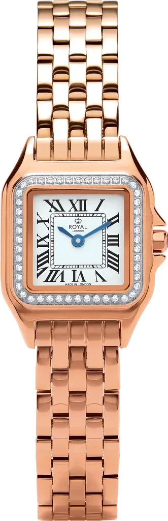 Наручные часы женские Royal London 21539-04 со стальным корпусом WR 30 м Белый (3145627283)