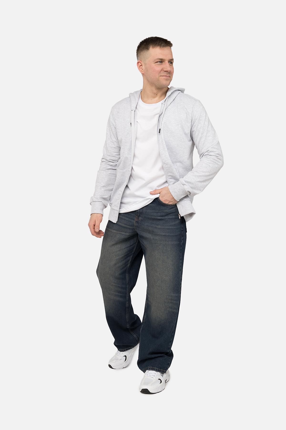 Джинсы мужские Baggy ЦБ-00270113 W31 Темно-синий (SKT001045490) - фото 4