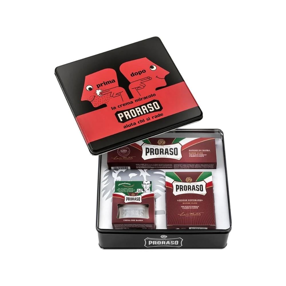 Набір подарунковий для гоління Proraso Vintage Selection Primadopo з сандаловим деревом і маслом ши (36415) Набір подарунковий для гоління Proraso Vintage Selection Primadopo з сандаловим деревом і маслом ши (36415)