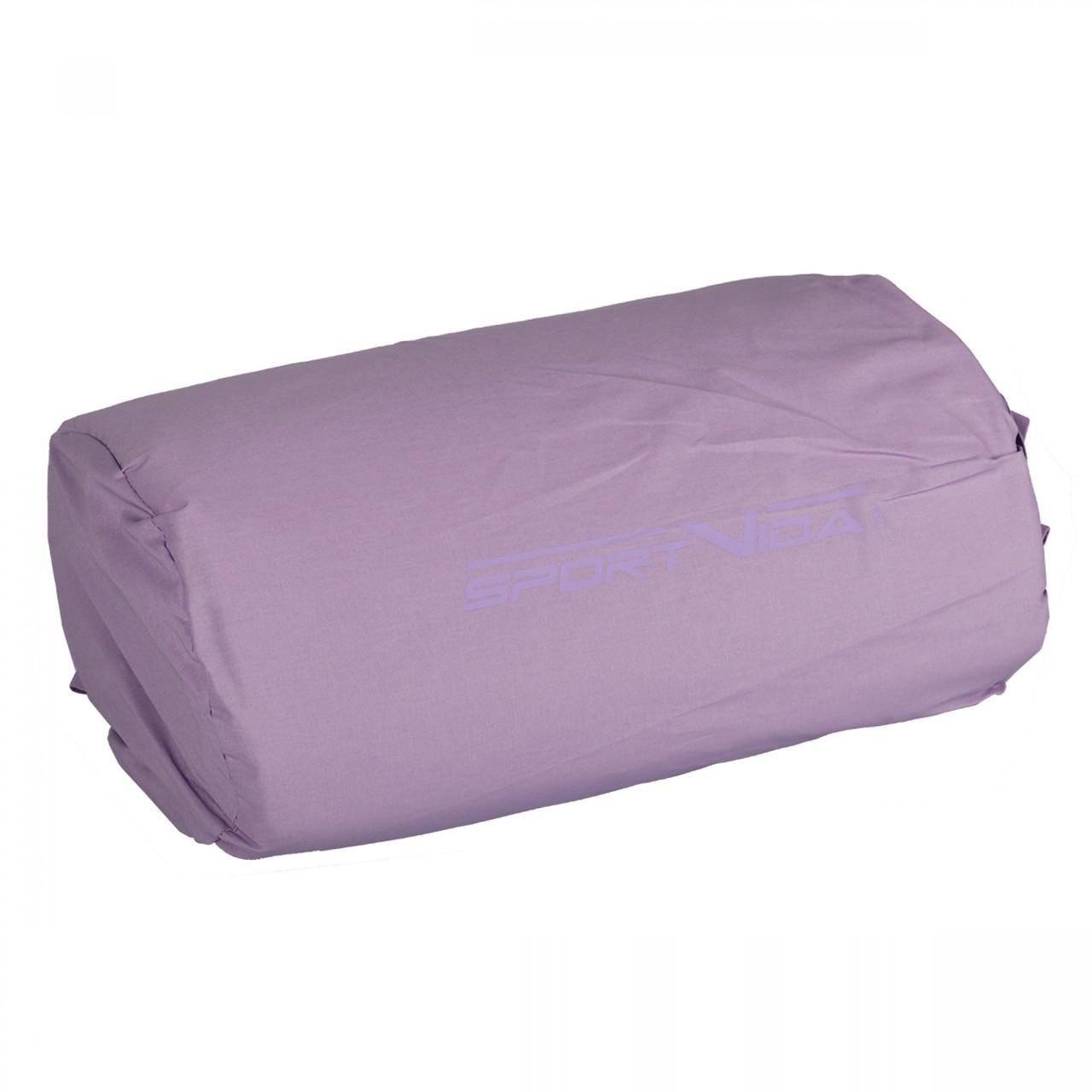 Коврик акупунктурный с валиком SportVida SV-HK0411 аппликатор Кузнецова 130x50 см Purple/Purple (2375564192) - фото 3