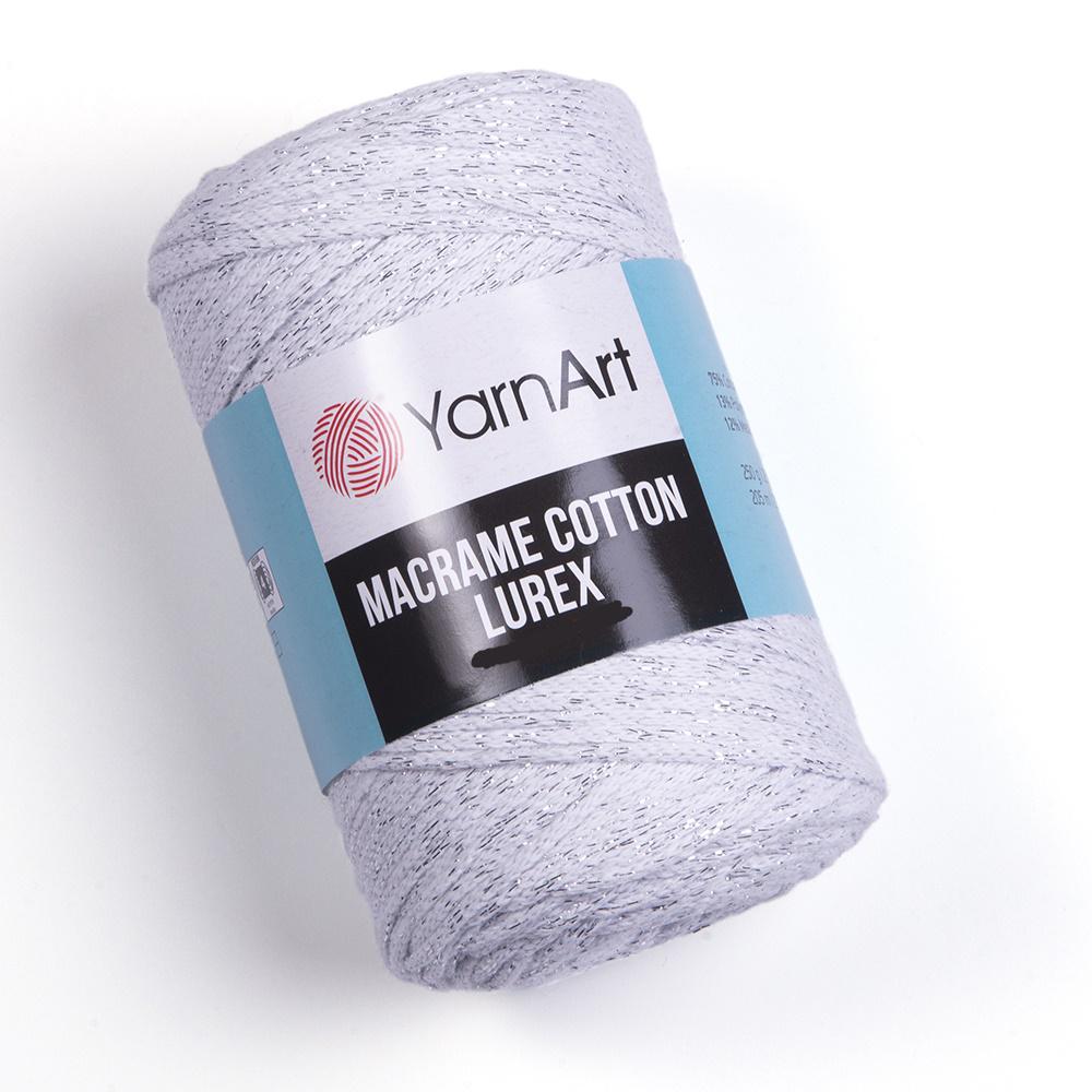 Пряжа YarnArt Macrame Cotton lurex 720