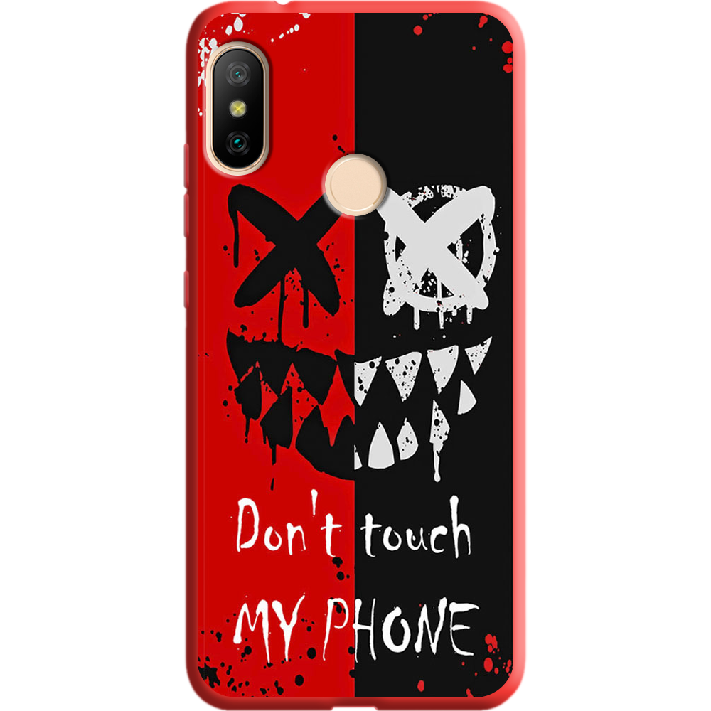Чохол BoxFace Xiaomi Mi A2 Lite Bad Smile Червоний силікон (34892-up2468-36145)