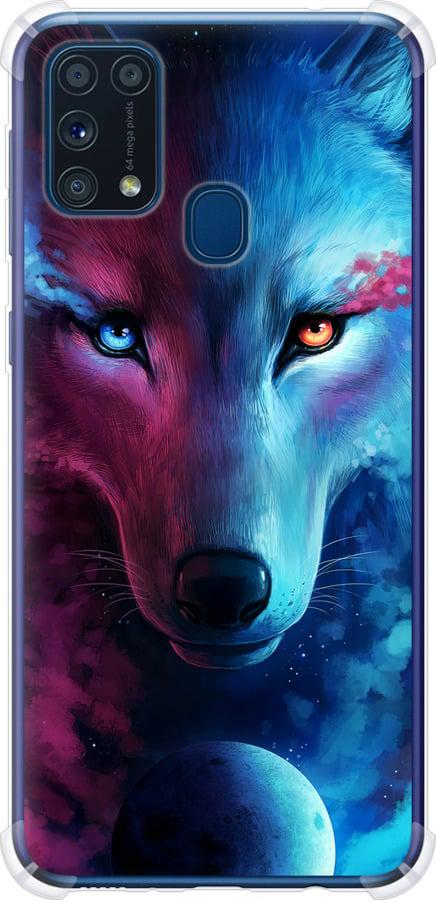 Чехол на Samsung Galaxy M31 M315F Арт-волк (3999sp-1907-42517)