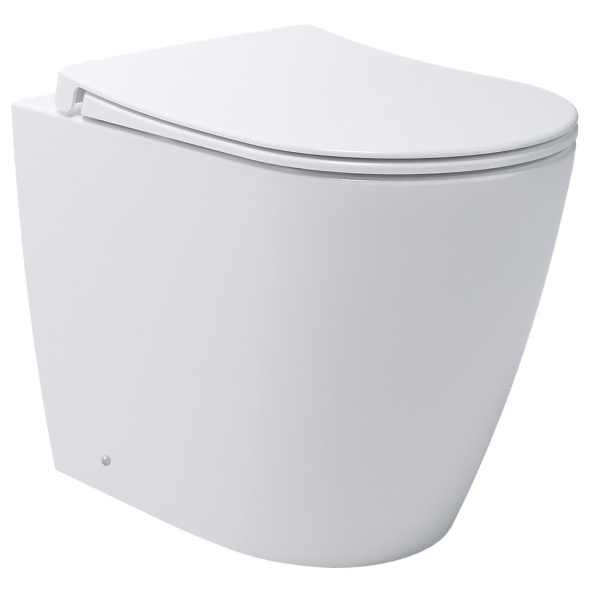 Унитаз напольный Devit Do It 4020520 без бачка безобедочный с сиденьем с микролифтом (234043)