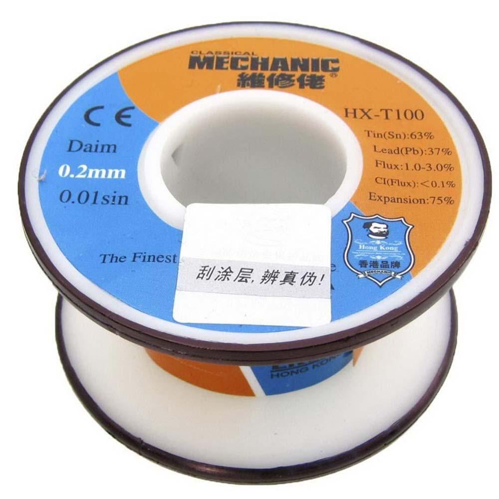 Припой Mechanic HX-T100 0/2 мм/55 гр/Sn 63%/Pb 37%