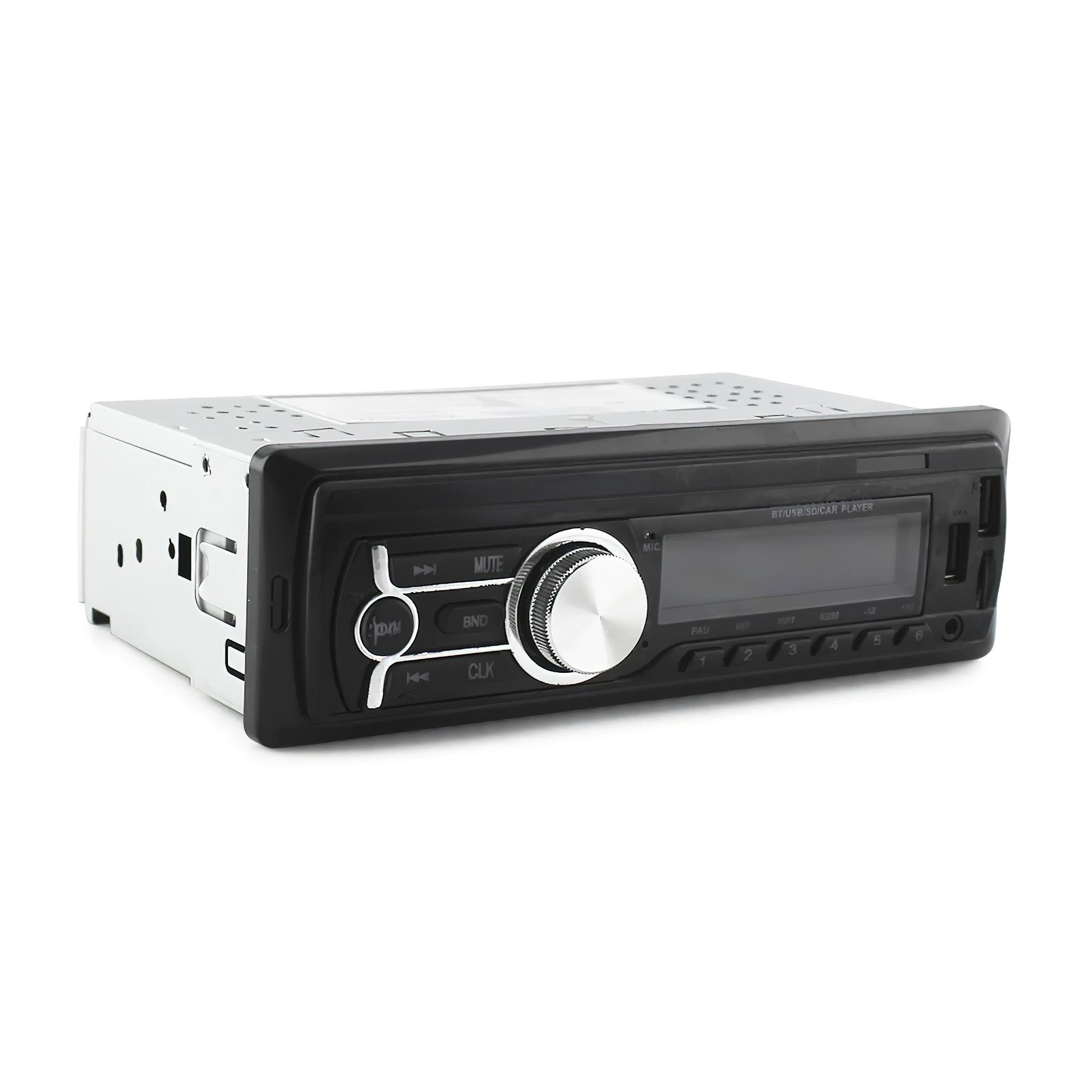 Магнітола в машину із блютузом BT/USB/SD 1 din Чорний (1008994-Black) - фото 1