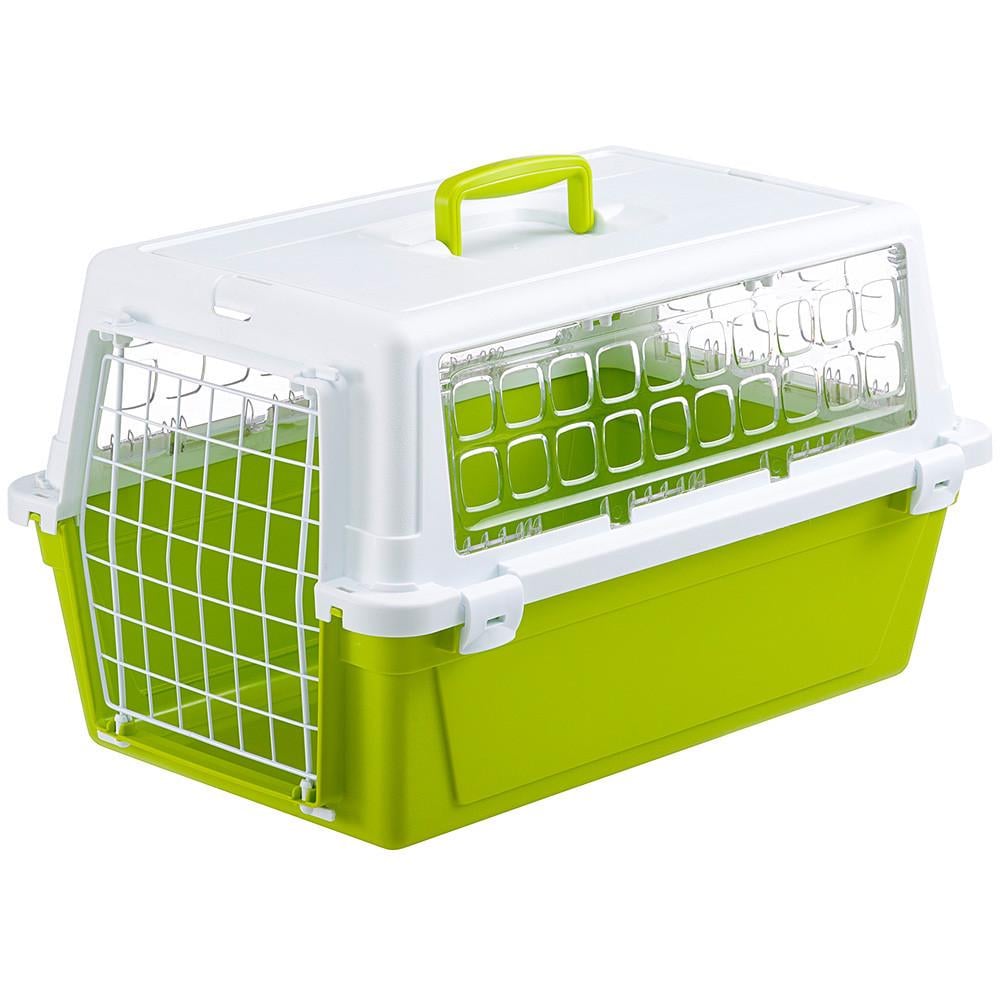 Переноска для кошек и собак Ferplast Atlas Trendy 10 32,5х48х29 см до 5 кг Салатовый/Белый (73028099) - фото 1 Переноска для кошек и собак Ferplast Atlas Trendy 10 32,5х48х29 см до 5 кг Салатовый/Белый (73028099) - фото 1