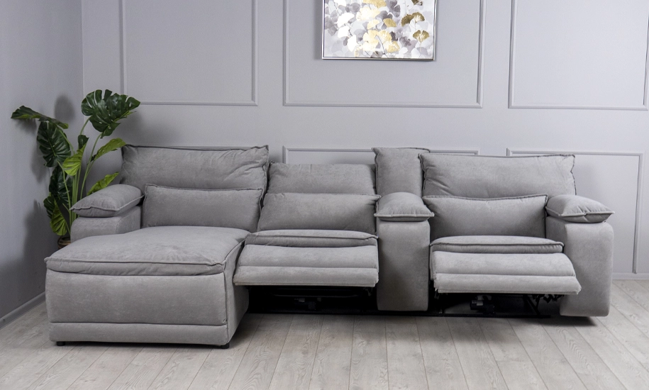 Диван кутовий Денвер лівий з електричним реклайнером і консоллю (2147484393) - фото 7