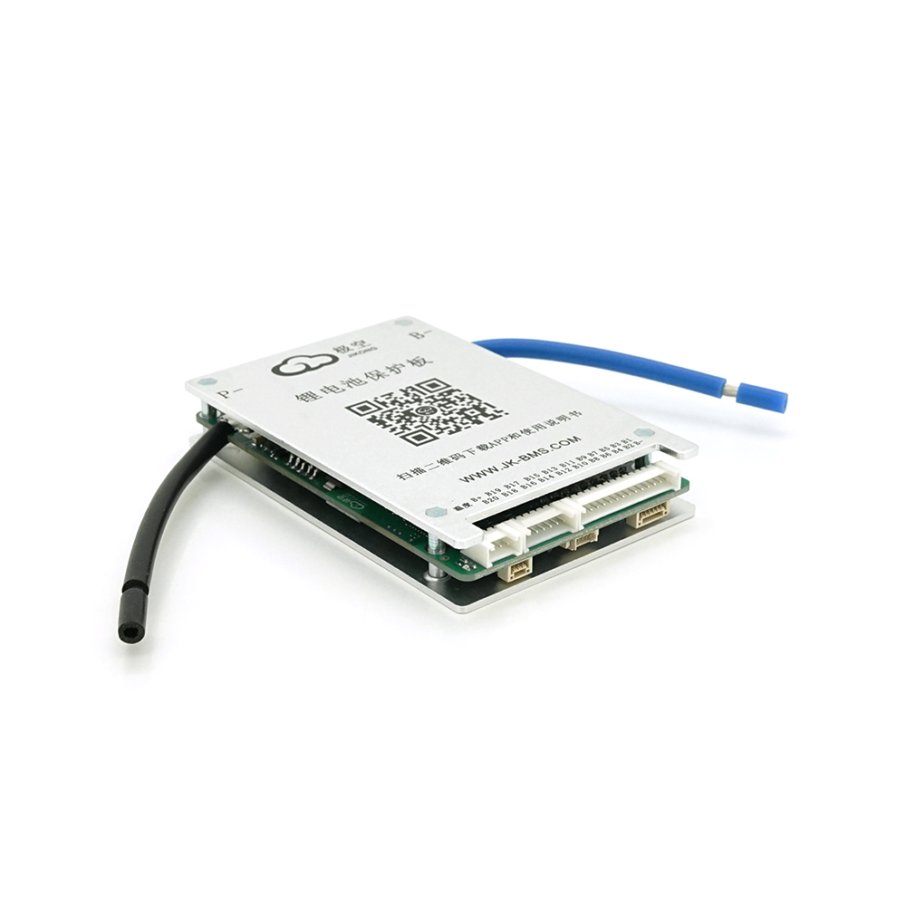 Плата BMS JK-BD4A17S4P Li-Ion LiFePo4 LTO 7S-17S 40A Bluetooth з балансуванням для електромобіля (30602)