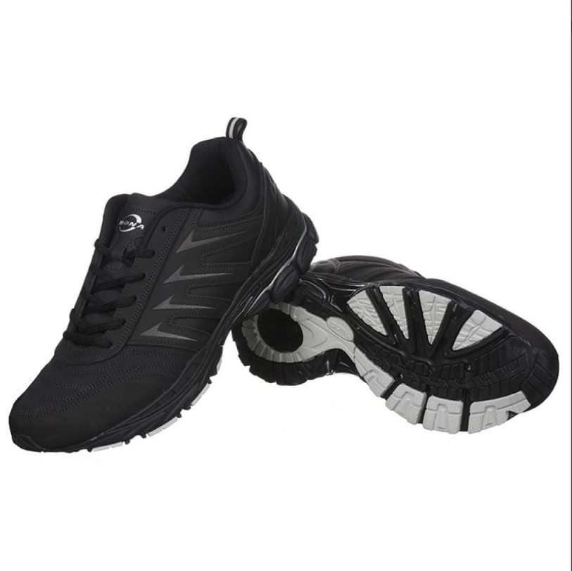 Кросівки чоловічі Bona 884D з нубуку р. 42 Чорний (20129) - фото 4 Кросівки чоловічі Bona 884D з нубуку р. 42 Чорний (20129) - фото 4