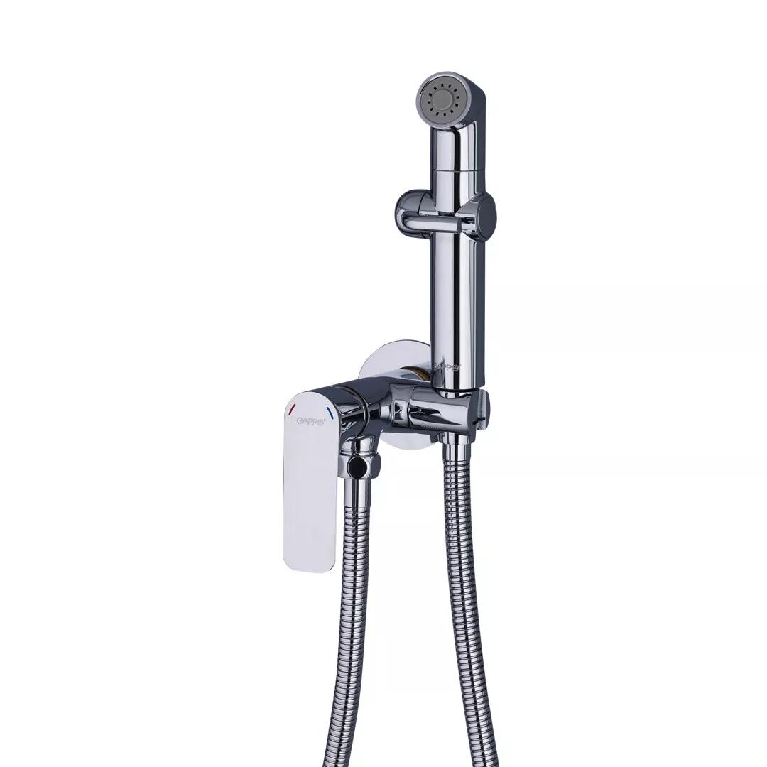 Смеситель для гигиенического душа Gappo Noar скрытый G7248-1 Хром (102515)