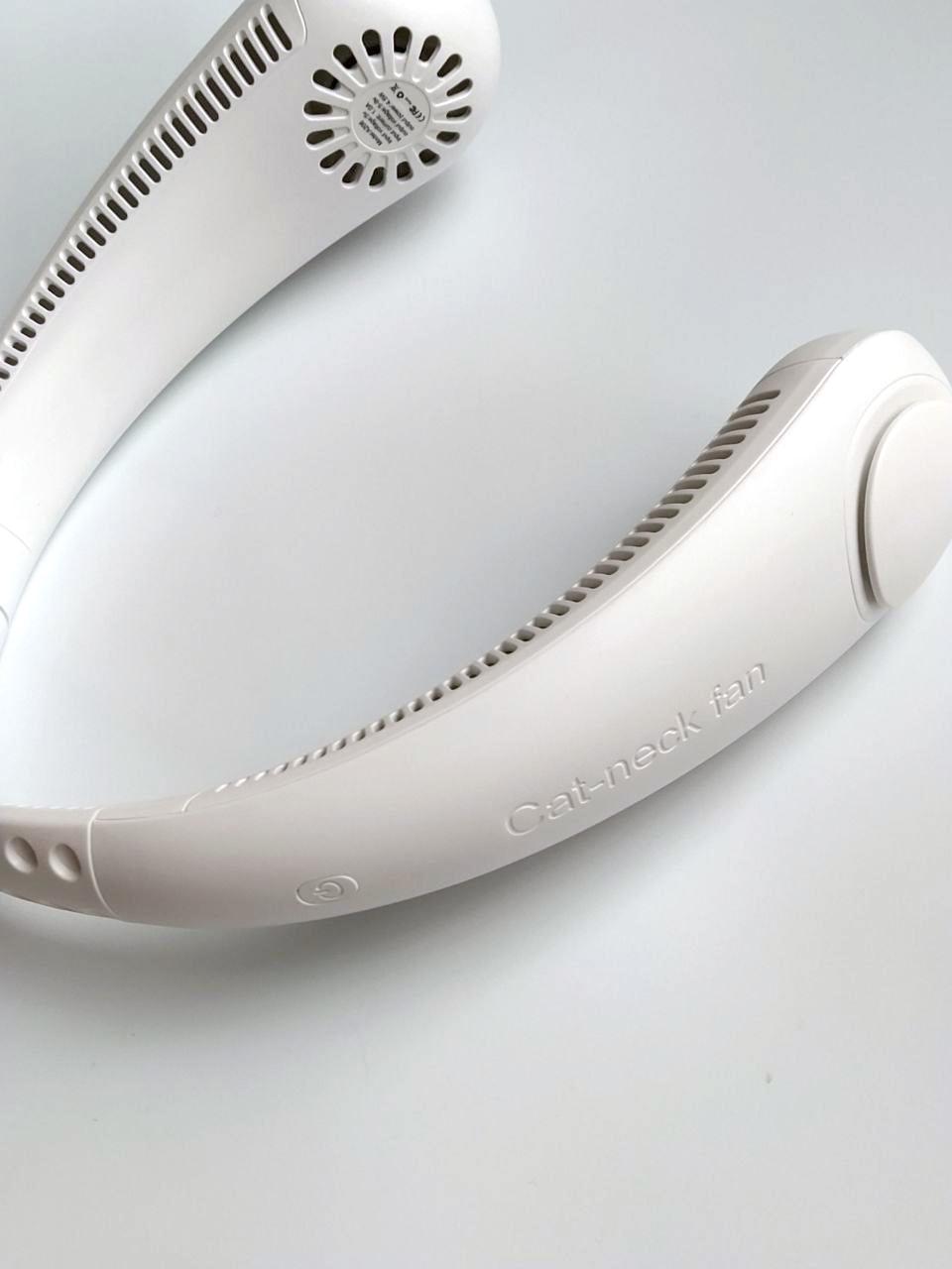 Вентилятор на шею портативный Cat-neck Fan гибкий с аккумулятором (8274942) - фото 4 Вентилятор на шею портативный Cat-neck Fan гибкий с аккумулятором (8274942) - фото 4