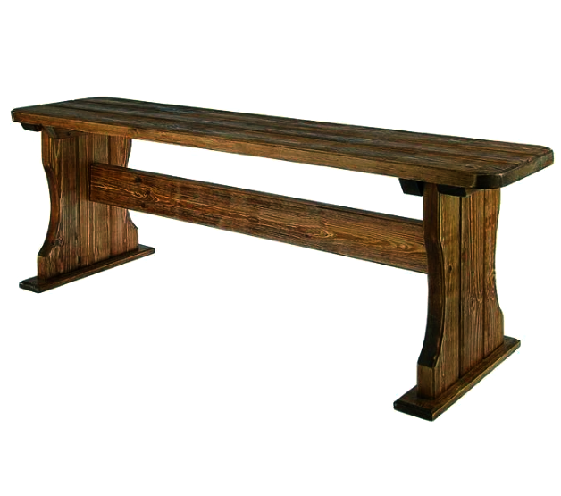 Лавка банна з дерева Пастер Капучіно (ЛАБ-000709)