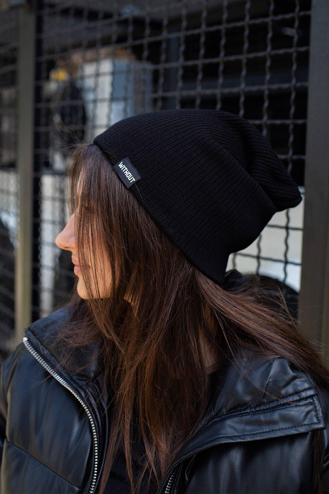 Шапка Without Retro woman Black (8048325)
