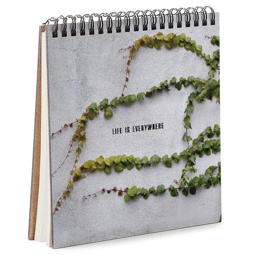Скетчбук Life is everywhere 16,7x18 см (BDK_17A065)