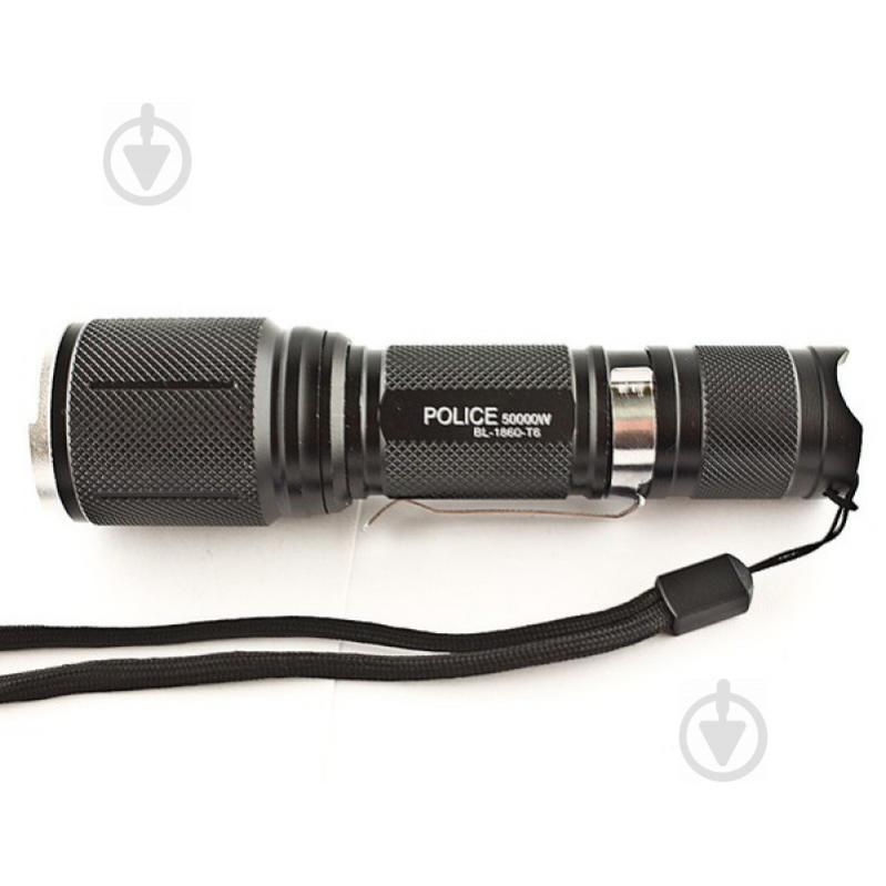 Фонарь армейский BL-1860-T6 Черный (002832)