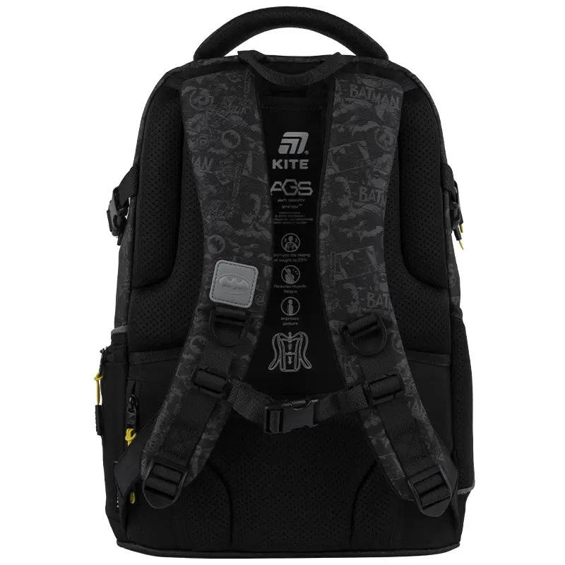 Школьный рюкзак KITE Education teens DC25-727M Batman с анатомической спинкой (995337) - фото 8 Школьный рюкзак KITE Education teens DC25-727M Batman с анатомической спинкой (995337) - фото 8