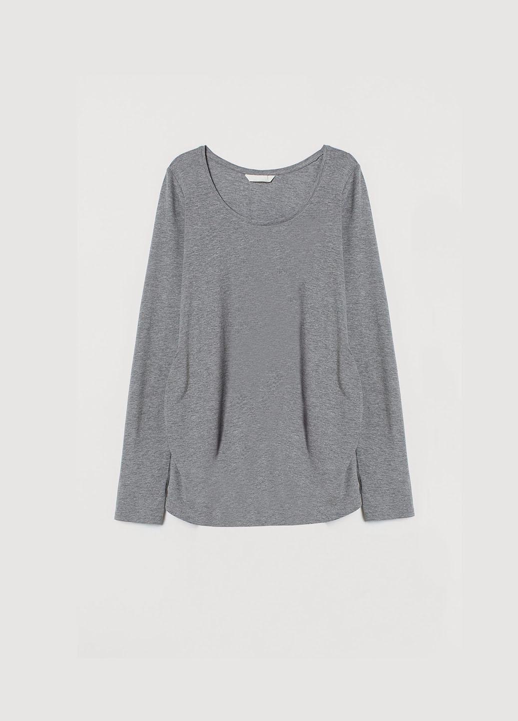 Лонгслив для беременных H&M S Серый (837680004b39)