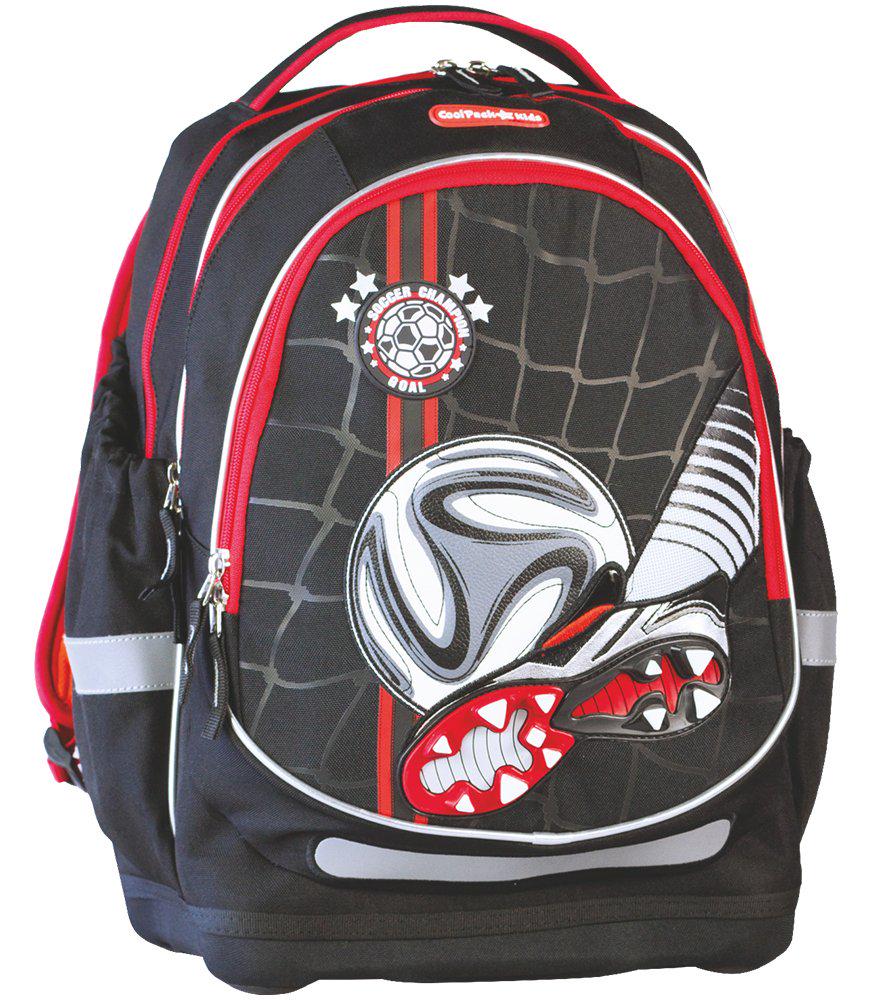 Рюкзак-ростишка CoolPack FOOTBALL 42х31х17 см 22 л Чорний (66440CP)
