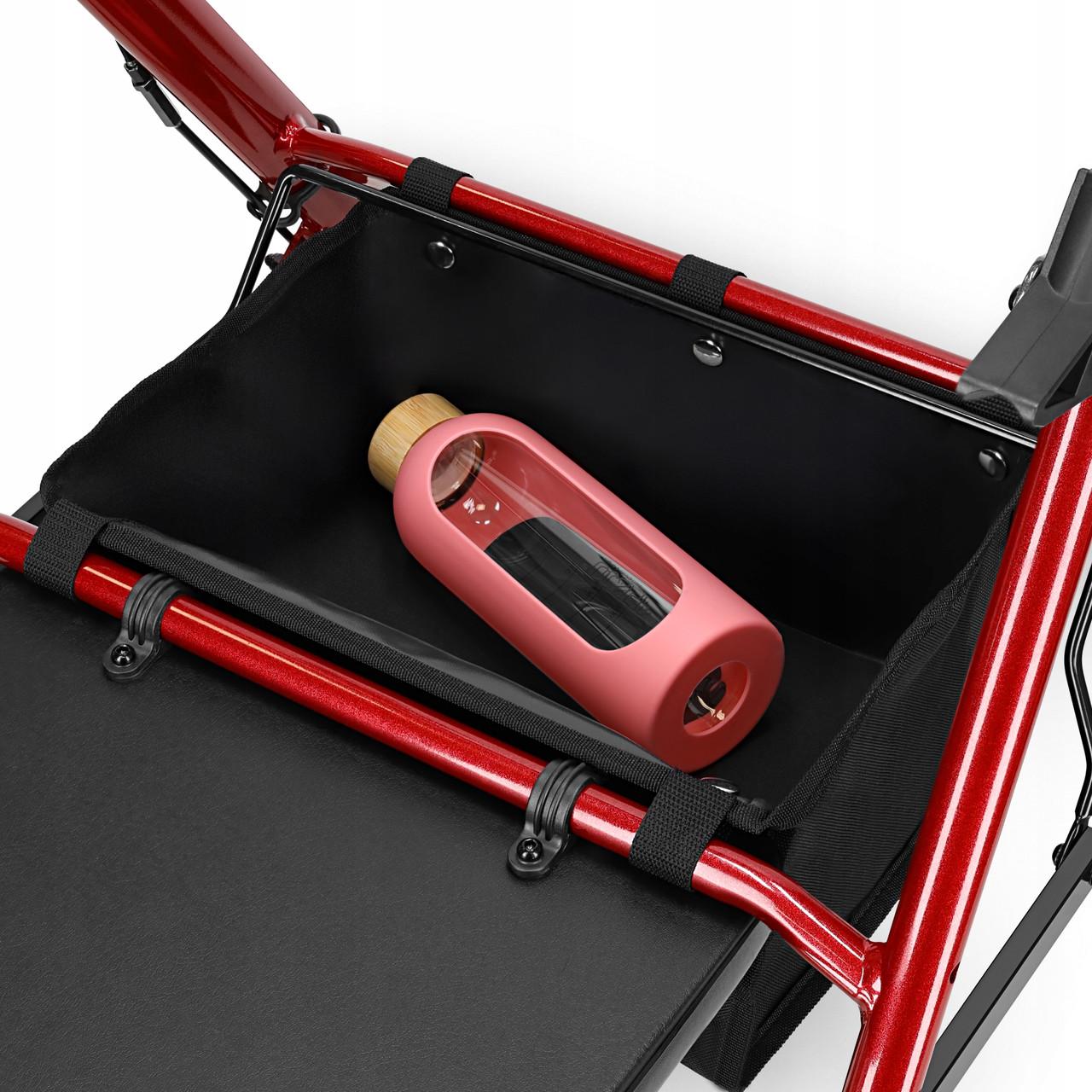 Роллер дляходьби 4FIZJO складний зі сумкою Black/Red (P-5905973406901) - фото 5