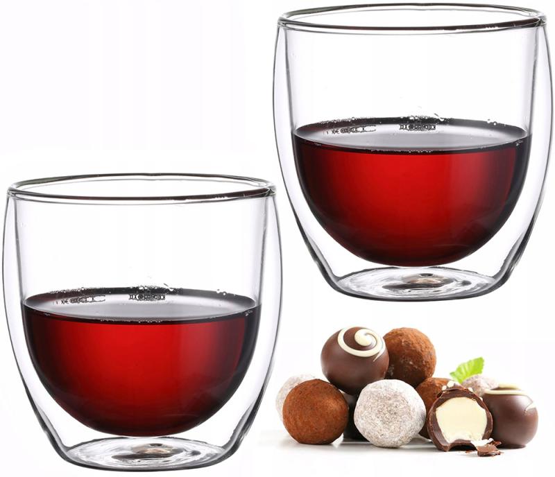 Набір склянок Kamille з подвійними стінками 2 шт. 250 мл - фото 2 Набір склянок Kamille з подвійними стінками 2 шт. 250 мл - фото 2