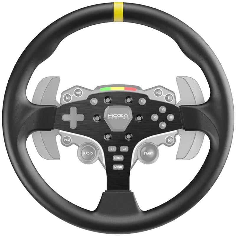 Обід змінний для ігрового керма Moza Racing 12" Wheel Mod for ES Black (RS046) - фото 3 Обід змінний для ігрового керма Moza Racing 12" Wheel Mod for ES Black (RS046) - фото 3