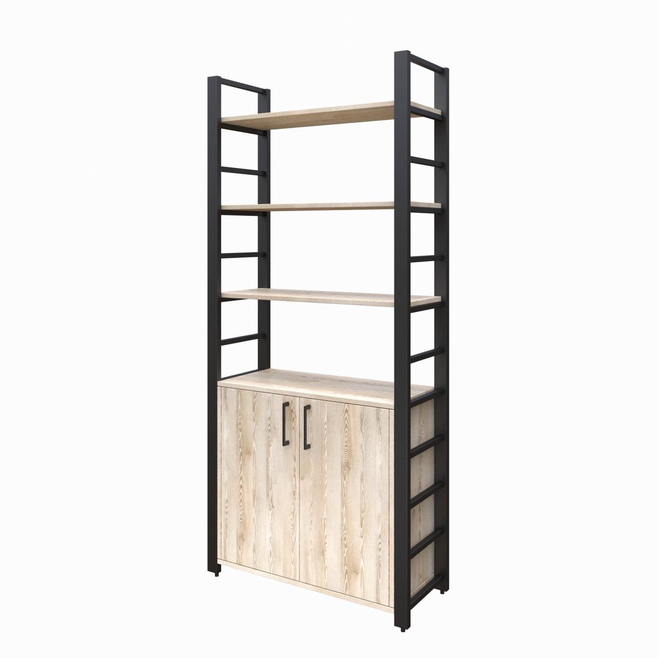Стеллаж металлический Loft Details MM-190b-1 Сосна лофт кремовая