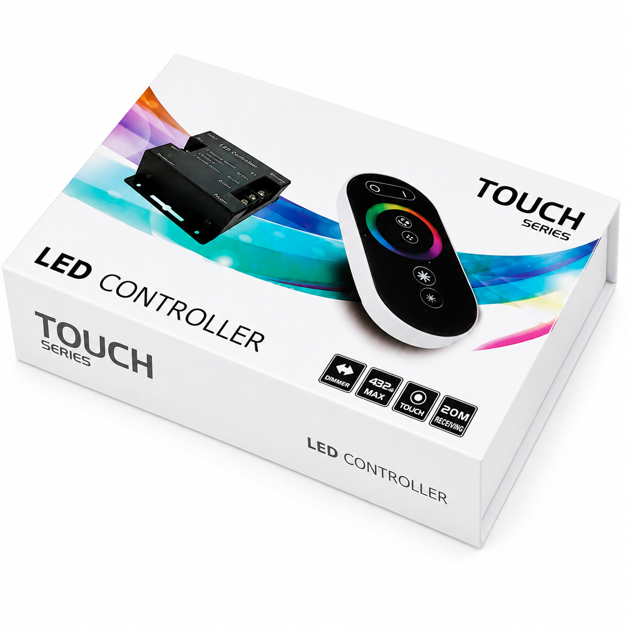 Контроллер светодиодной ленты RGB с сенсорным пультом управления DC 12-24V (35548683)