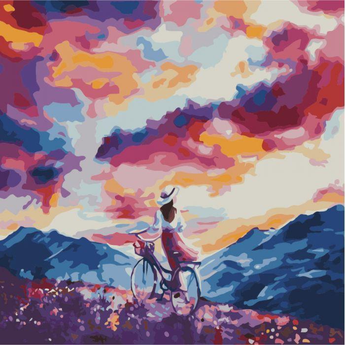 Картина по номерам Идейка "Дыхание ветра" 40х40 см (KHO2078)