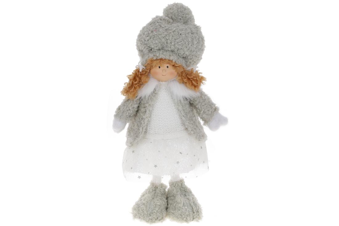 Мягкая игрушка новогодняя BonaDi Девочка 40 см (835-151)